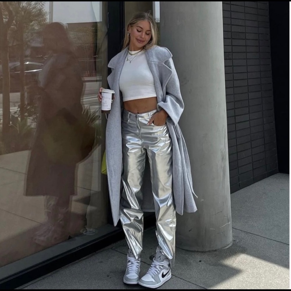 AMYLYNN METALLIC TROUSER
